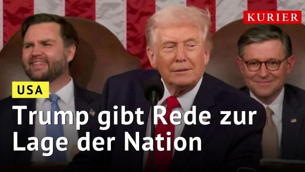 Trump gibt Rede an Nation
