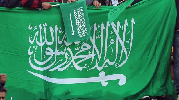 Flagge Saudi Arabiens.