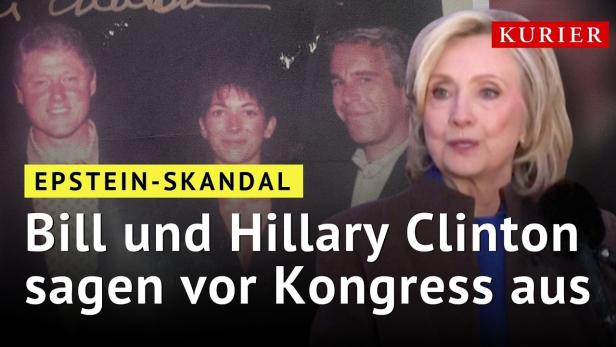 Epstein-Skandal: Bill und Hillary Clinton müssen vor Kongress aussagen