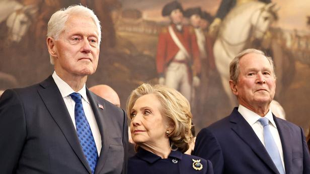 Bill und Hillary Clinton
