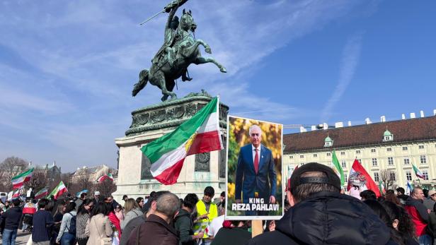 Iran-Demo in Wien