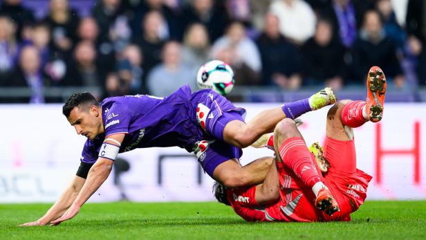 Drüber und drunter: Austria und LASK spielten 2:2, beide sind in der Meistergruppe.