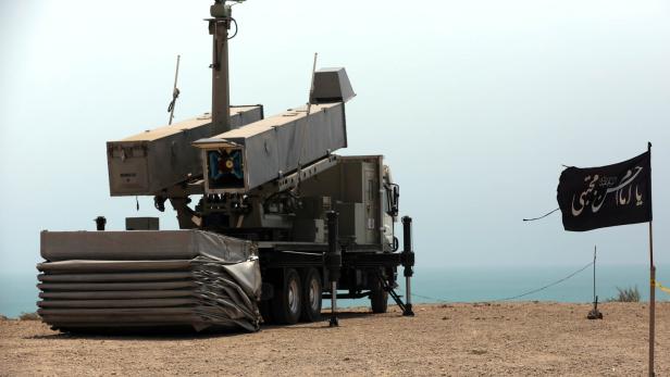 Iranischer Mehrfachraketenwerfer