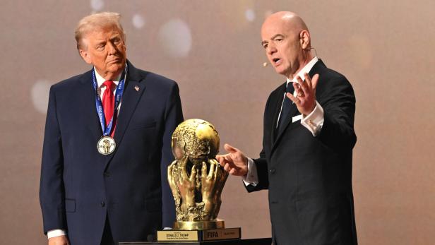 Donald Trump und Gianni Infantino