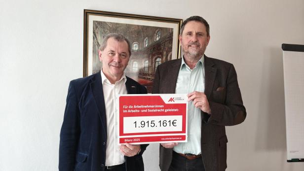 Martin Feigl (l.) und Christian Kauer