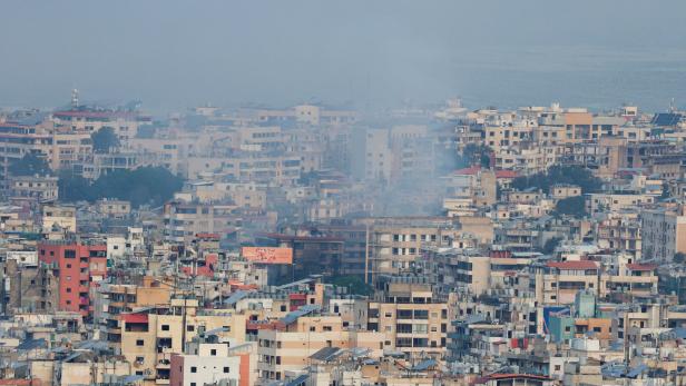 Escalation between Hezbollah and Israel, amid the U.S.-Israeli conflict with Iran, in Beirut