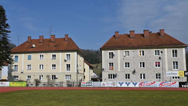 Wohnhäuser in der Friedrich-Ludwig-Jahn-Gasse in Waidhofen/Ybbs