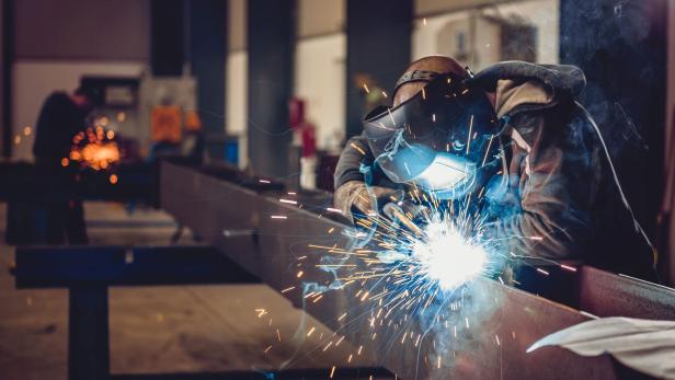 Industrial Welder With Torch