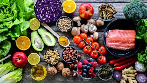 Foods representing anti-inflammatory diet