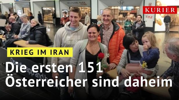 Krieg im Iran: Die ersten 151 Österreicher sind sicher gelandet