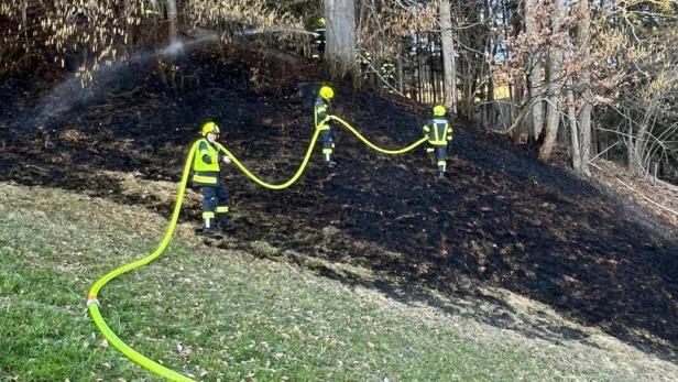 Waldbrand in Windhag