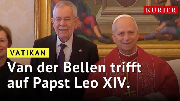 Vatikan: Van der Bellen auf Besuch bei Papst Leo XIV.