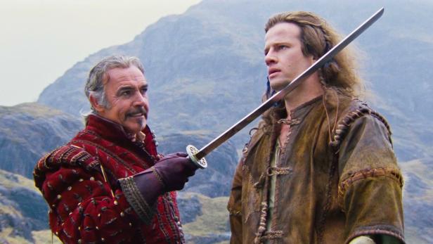 Sean Connery und Christopher Lambert in "Highlander"