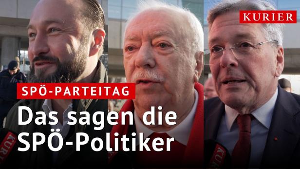 SPÖ-Parteitag: Das sagen die SPÖ-Politiker