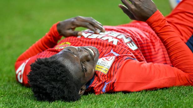 Sorgenkind bei Rapid: Aufsteiger Nunoo