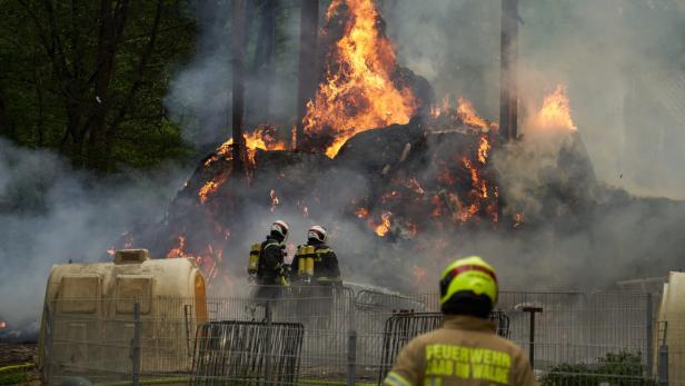 Brand auf Bauernhof in NÖ