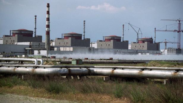 Das AKW Saporoschje - es ist auch das größte Atomkraftwerk Europas.