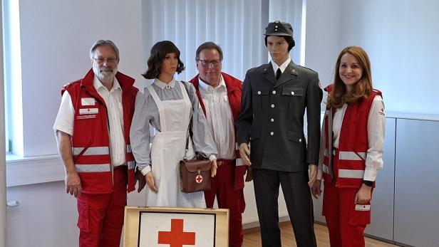 Rotes Kreuz Burgenland, Präsident Werner Krischka (Mitte) und GF Wallner (li.) und König (re.)