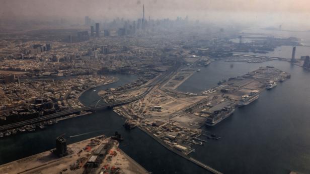 Dubai International Airport, amid the U.S.-Israeli conflict with Iran