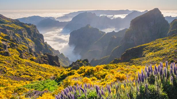 View from Pico do Arieiro, Portugal