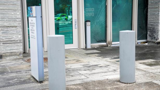 FILE PHOTO: Explosion at the U.S. Embassy in Oslo