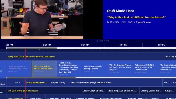 Screenshot von Channel Surfer