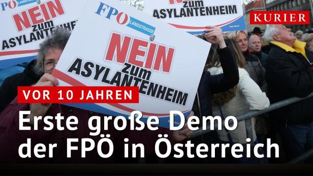 Liesing 2016: Als Bürger erstmals mit der FPÖ demonstrierten