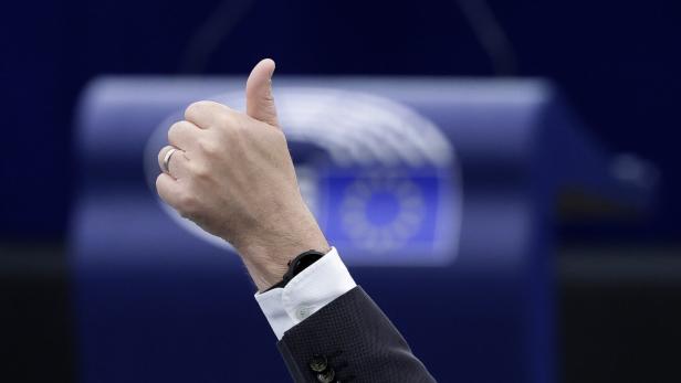 European Parliament session in Strasbourg