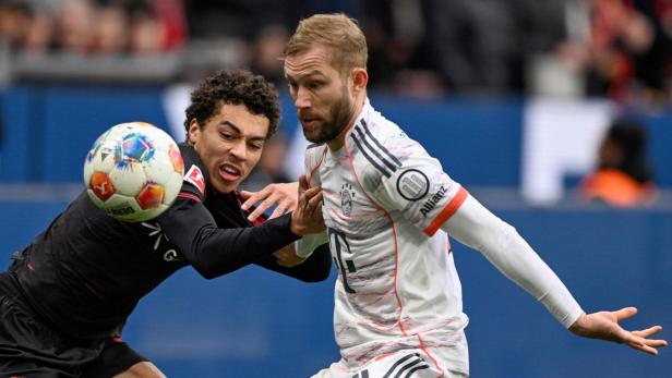Bayerns Laimer in Leverkusen