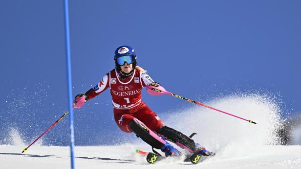 Katharina Truppe ist im Slalom in Schweden die beste Österreicherin
