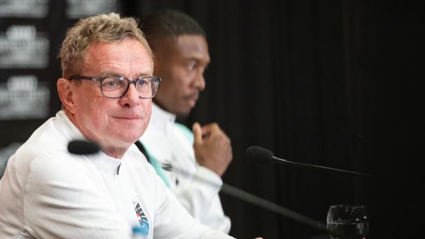 Rangnick und Kapitän Alaba