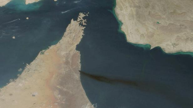 Satellite image shows smoke rising from UAE's Fujairah port