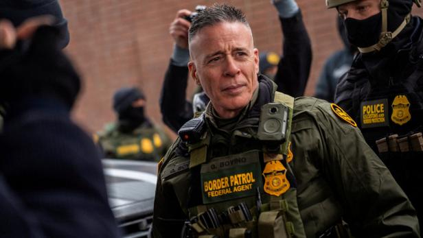 FILE PHOTO: U.S. Border Patrol official Gregory Bovino is shown in Minneapolis
