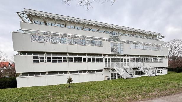 Ein Gebäude von außen