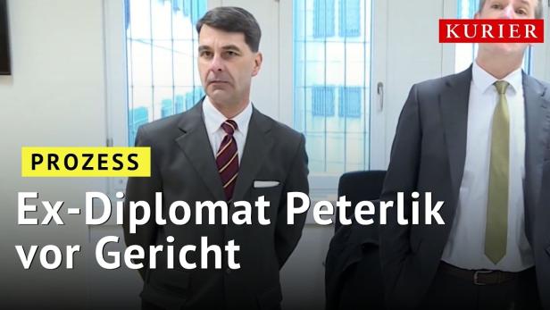 Prozess gegen Ex-Außenamt-Generalsekretär Peterlik in Wien