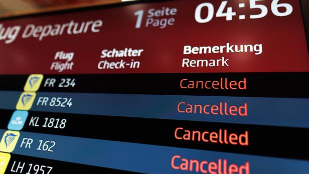 Verdi-Warnstreiks im Luftverkehr - Berlin