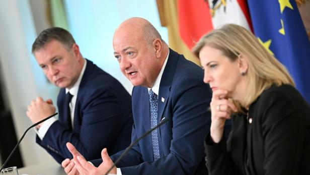 MINISTERRAT: BABLER (SPÖ) / STOCKER (ÖVP) / MEINL-REISINGER (NEOS)