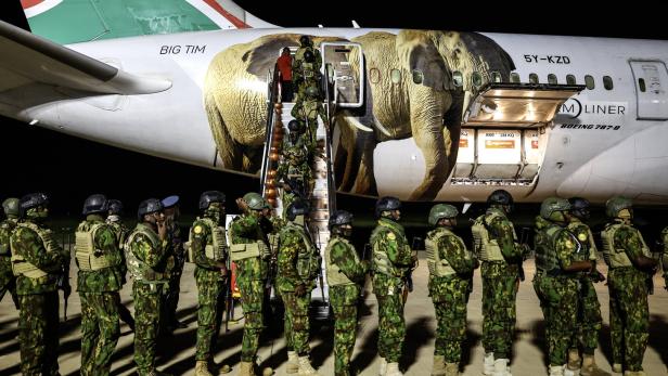 Kenyan police officers return home after year-long Haiti deployment
