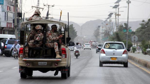 Security intensified after suspected militants killed people in Balochistan province