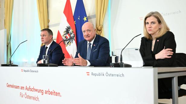 MINISTERRAT: BABLER (SPÖ) / STOCKER (ÖVP) / MEINL-REISINGER (NEOS)