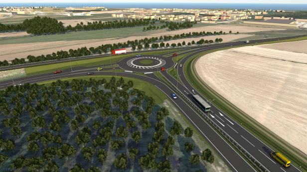 So wird die Anschlussstelle nach dem Umbau aussehen