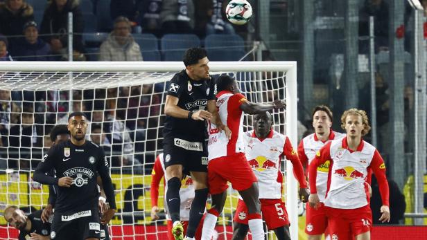 Sturm spielt gegen Salzburg