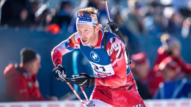 Simon Eder ist mit 43 Jahren immer noch das Treff-Ass der österreichischen Biathleten
