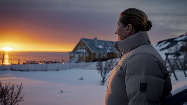 Seit Trump nach Grönland greift, war Frederiksen  deutlich öfter auf der Insel als davor. 