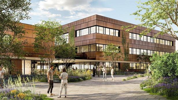 Entwurf eines Gebäudes