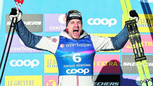 Benjamin Moser ist der Aufsteiger dieses Langlauf-Winters