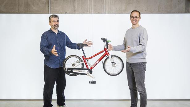 woom-Gründer Bezdeka und Ihlenfeld