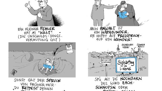 Karikatur von Michael Pammesberger