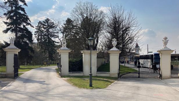 ++ HANDOUT ++ BAUARBEITEN AM ENGELSTOR IN SCHÖNBRUNN STARTEN