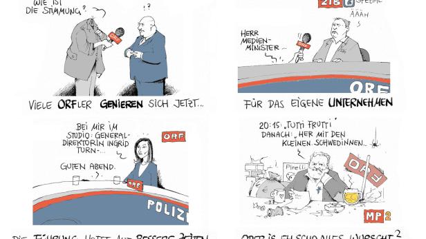 Karikatur von Michael Pammesberger